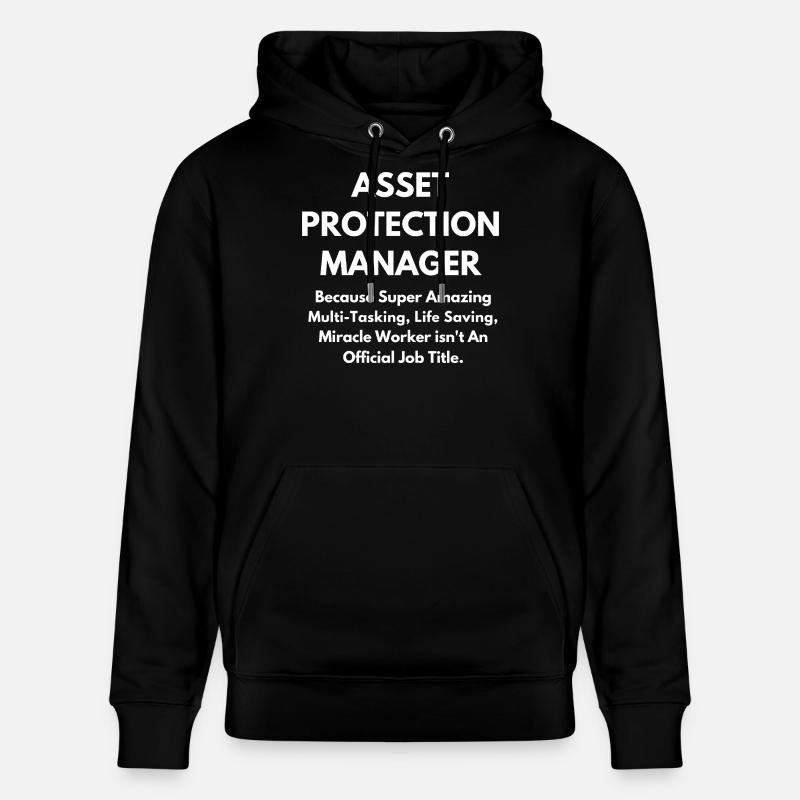 Gestionnaire de Protection des Actifs - Sweat à capuche bio CRUISER Stanley/Stella Unisexe - noir