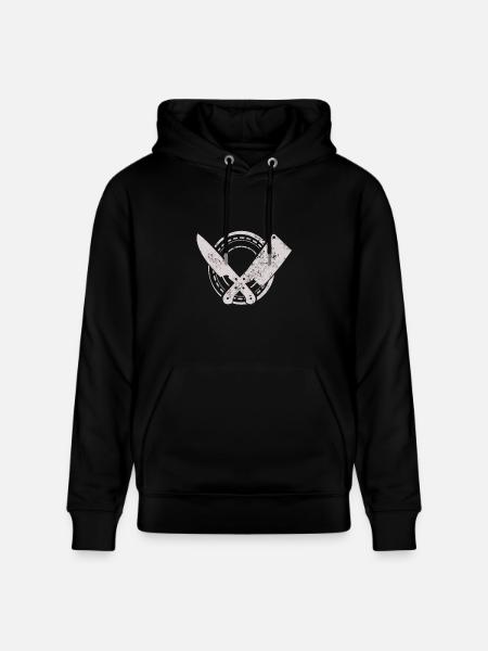 Butcher Tools - Stanley/Stella CRUISER Unisex Organic Hoodie - black