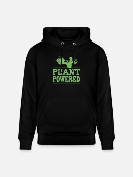 Vegan bodybuilding - Stanley/Stella CRUISER Unisex Organic Hoodie - black
