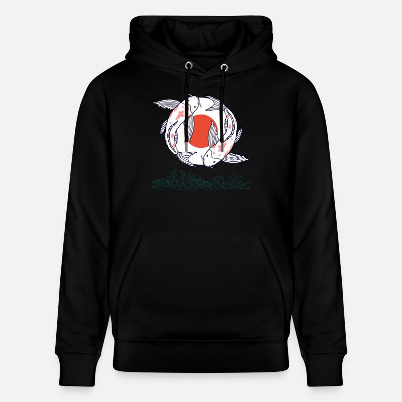 15 - Sweat à capuche bio CRUISER Stanley/Stella Unisexe - noir