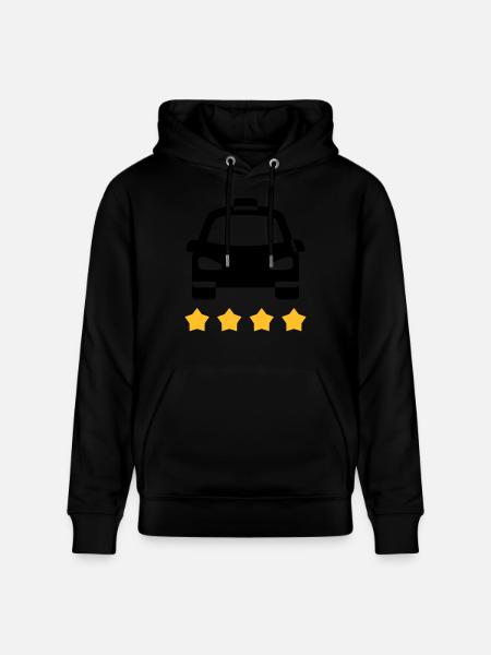 Taxi - Stanley/Stella Unisex Bio-Hoodie CRUISER - Schwarz