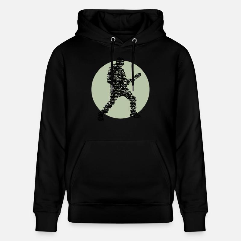 guitar_player_notes_09201602 - Stanley/Stella Unisex Bio-Hoodie CRUISER  - Schwarz