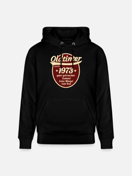 1973 - Stanley/Stella Unisex Bio-Hoodie CRUISER - Schwarz