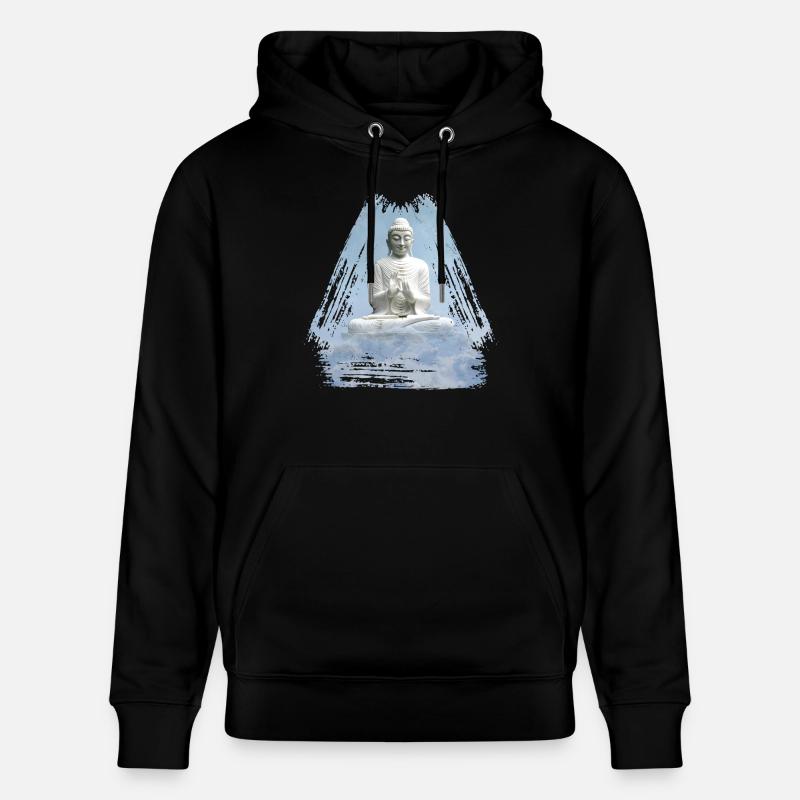 buddha 1 - Sweat à capuche bio CRUISER Stanley/Stella Unisexe - noir