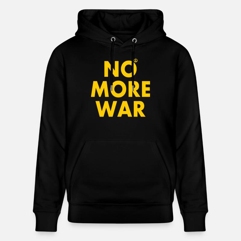 No more war - Sweat à capuche bio CRUISER Stanley/Stella Unisexe - noir