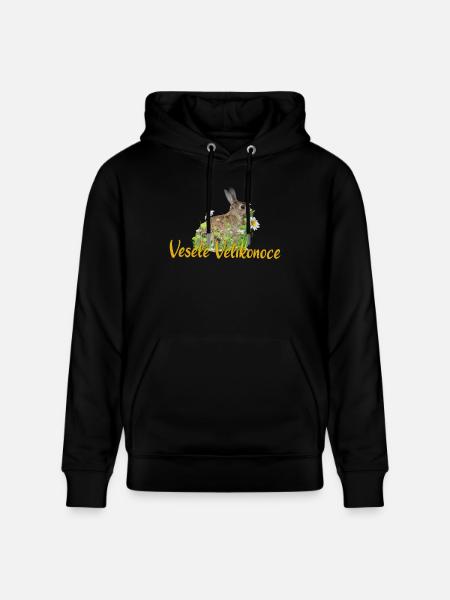 Vesele Velikonoce - Stanley/Stella CRUISER Unisex Organic Hoodie - black