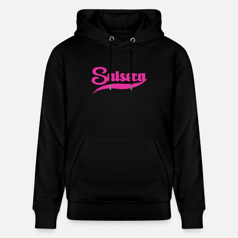 rose salsera - Danse Shirts - Sweat à capuche bio CRUISER Stanley/Stella Unisexe - noir
