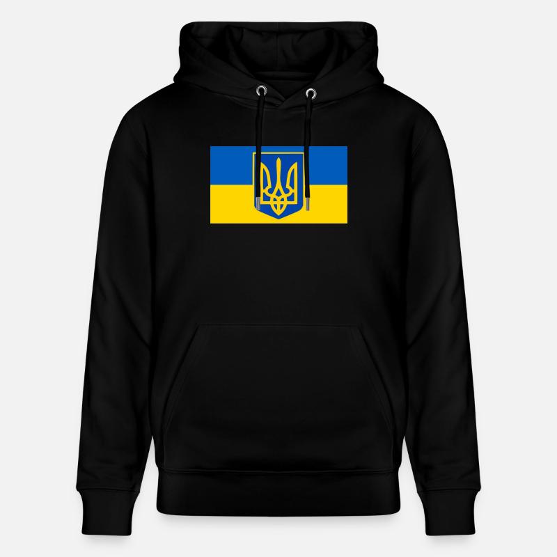 Ukraine - Sweat à capuche bio CRUISER Stanley/Stella Unisexe - noir