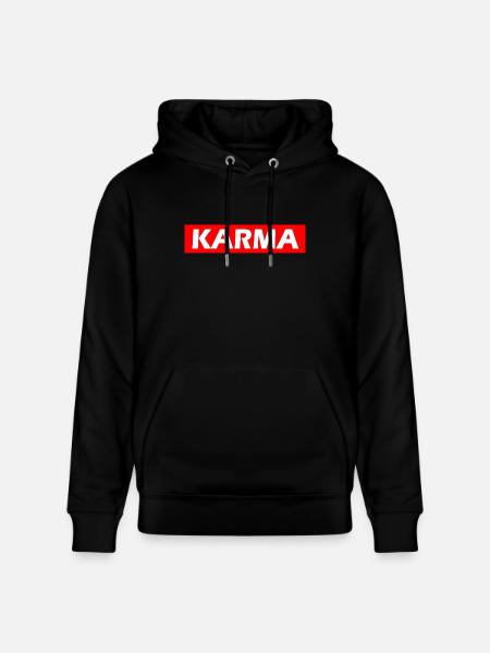 Karma - Sweat à capuche bio CRUISER Stanley/Stella Unisexe - noir