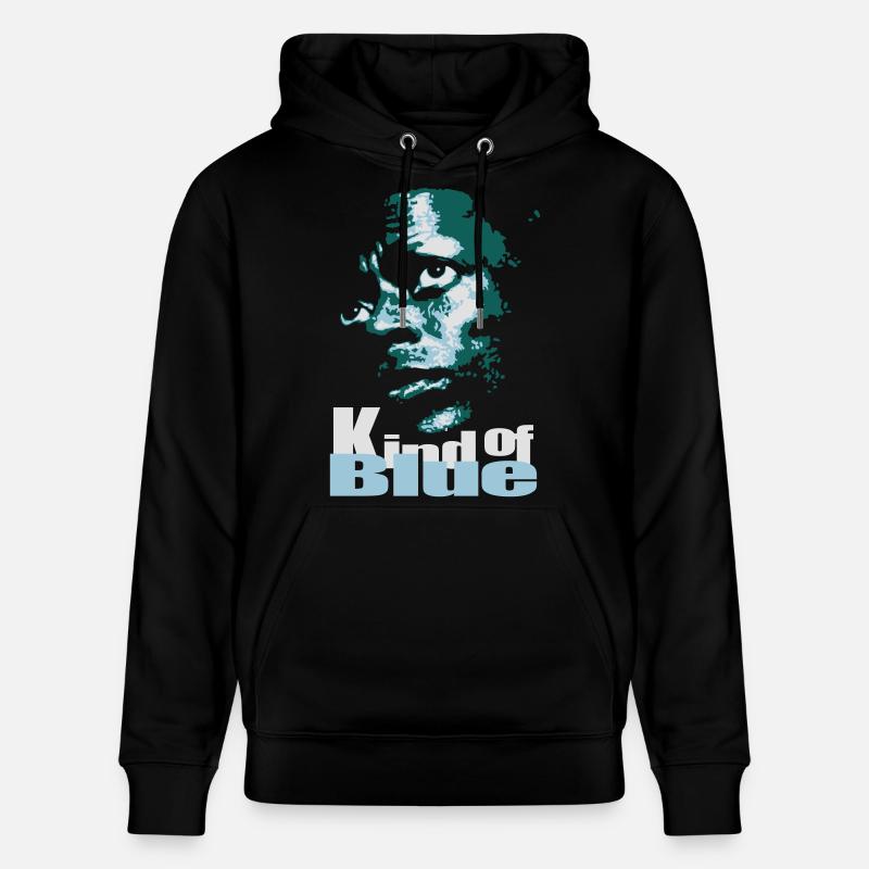 Blauer Jazz Flex - Stanley/Stella Unisex Bio-Hoodie CRUISER  - Schwarz