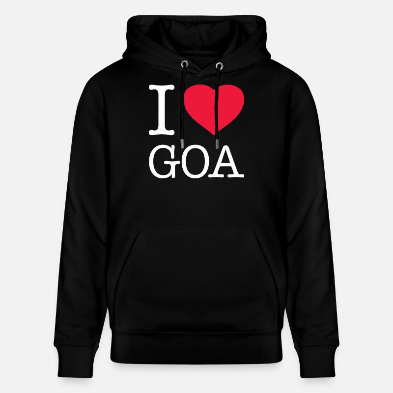 J’ADORE GOA - Sweat à capuche bio CRUISER Stanley/Stella Unisexe - noir