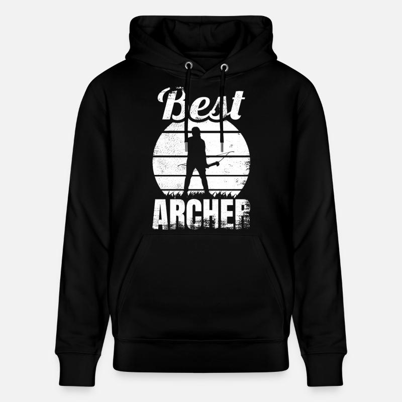 Meilleur archer - Sweat à capuche bio CRUISER Stanley/Stella Unisexe - noir