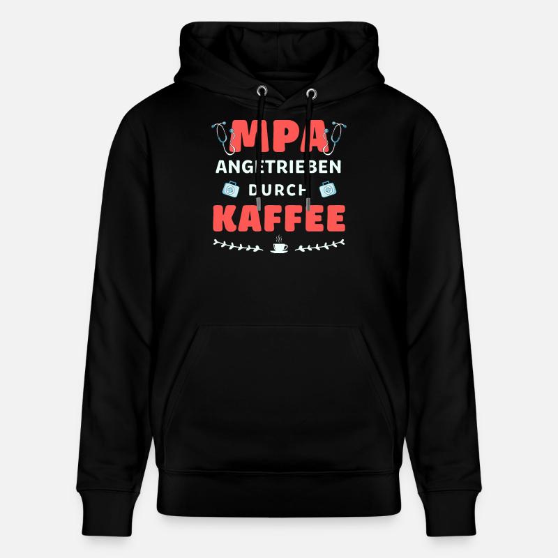 MPA alimenté par le café - Sweat à capuche bio CRUISER Stanley/Stella Unisexe - noir