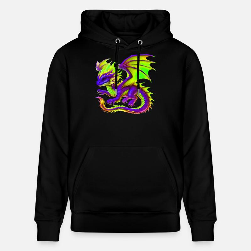 Dragon - Sweat à capuche bio CRUISER Stanley/Stella Unisexe - noir