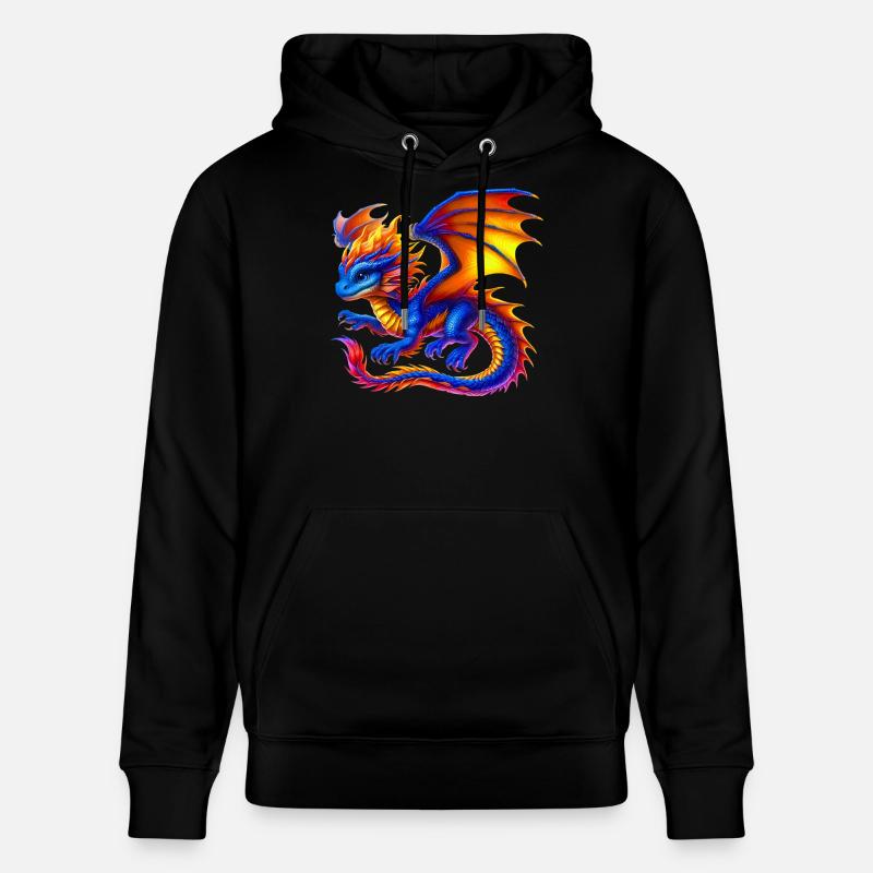 Dragon - Sweat à capuche bio CRUISER Stanley/Stella Unisexe - noir