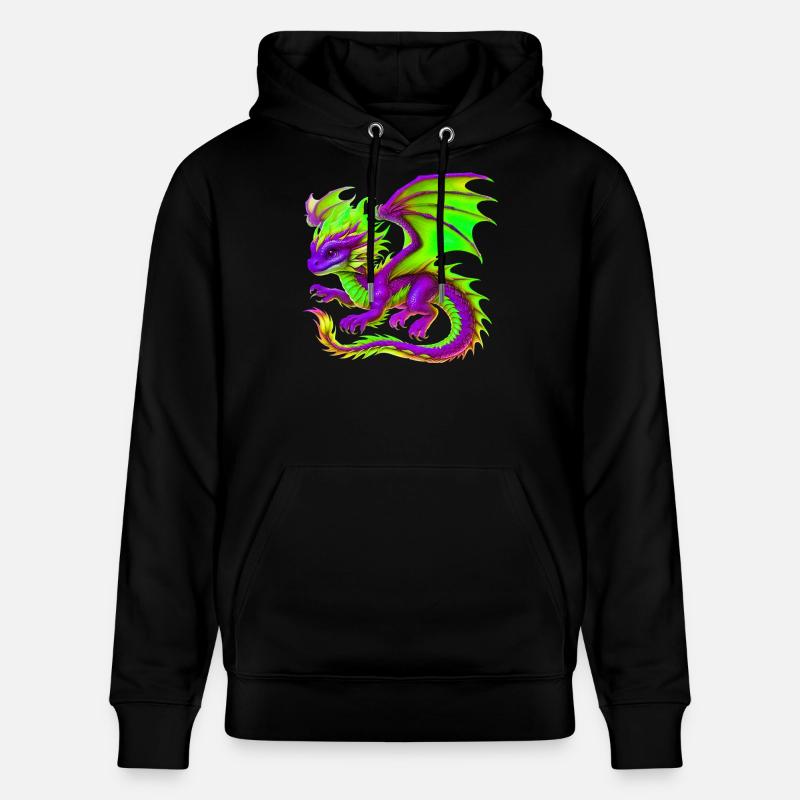 Dragon - Sweat à capuche bio CRUISER Stanley/Stella Unisexe - noir