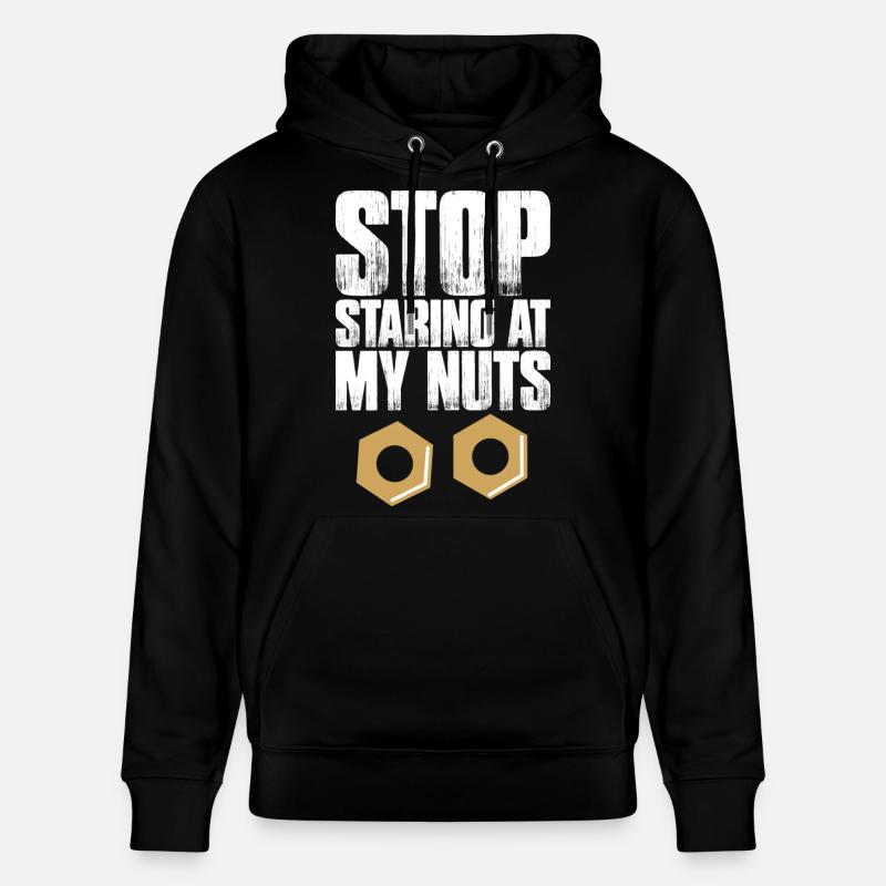 Plateforme constructio de construction d’échafaudage - Sweat à capuche bio CRUISER Stanley/Stella Unisexe - noir