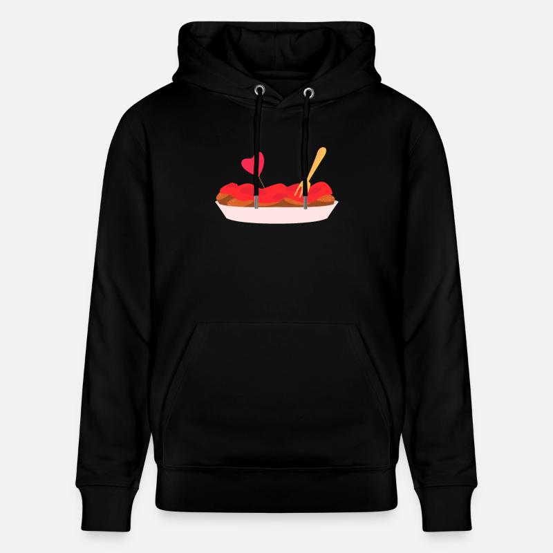 Currywurst - Stanley/Stella Unisex Bio-Hoodie CRUISER  - Schwarz