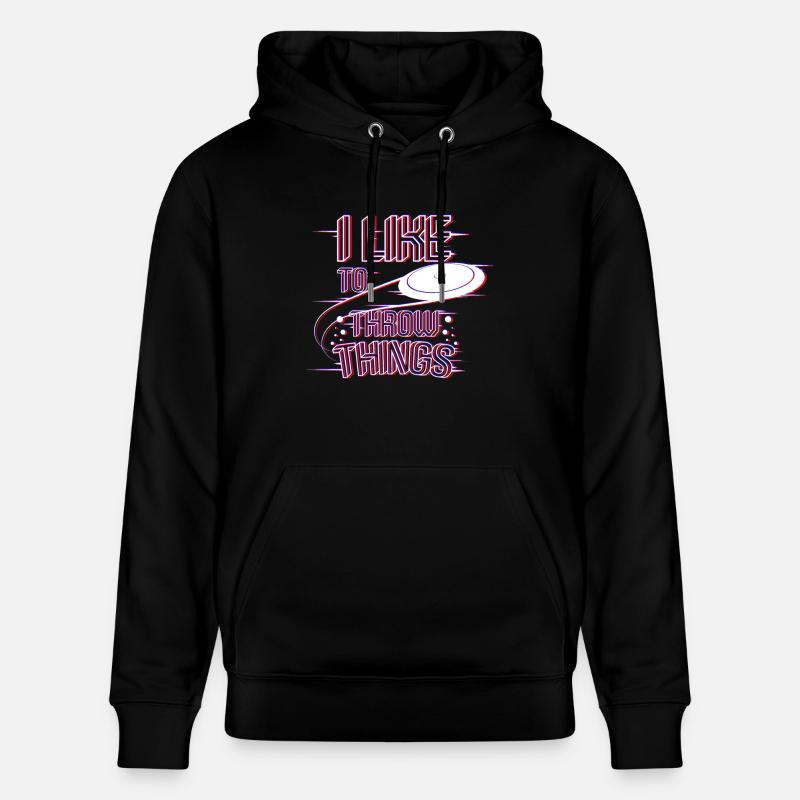 Frisbee throw things - Stanley/Stella Unisex Bio-Hoodie CRUISER  - Schwarz