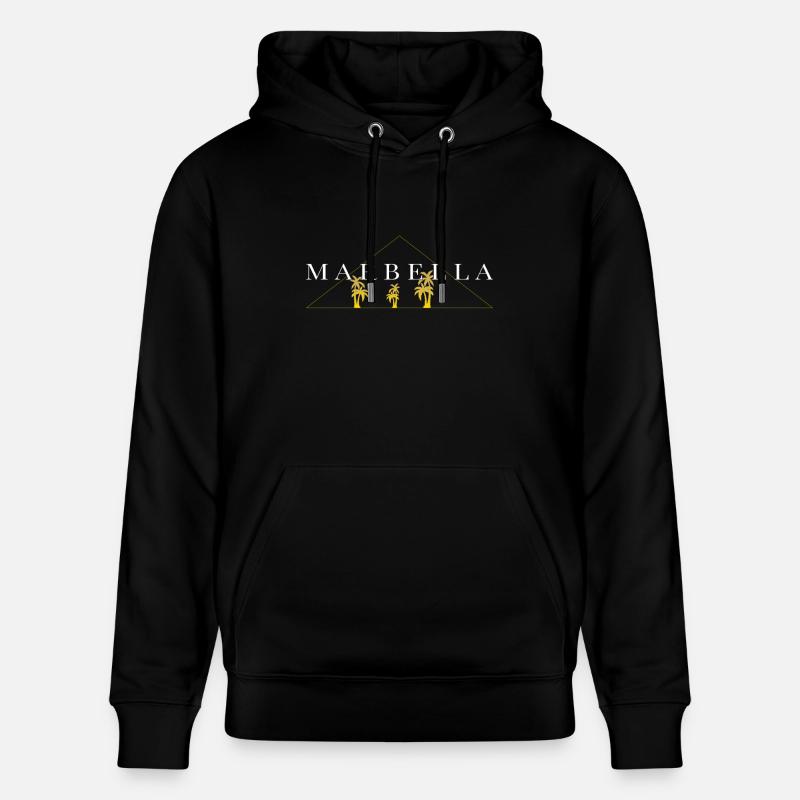 Marbella - Stanley/Stella Unisex Bio-Hoodie CRUISER  - Schwarz