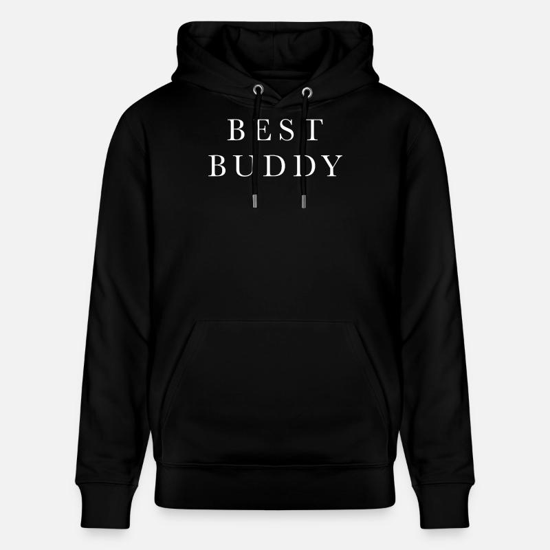 Meilleur Buddy White - Sweat à capuche bio CRUISER Stanley/Stella Unisexe - noir