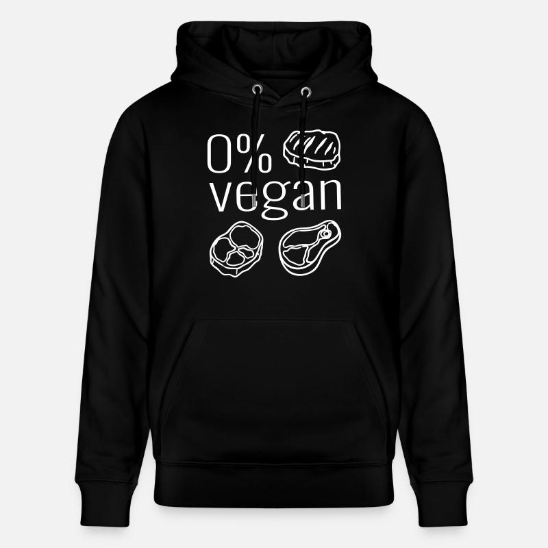 Fleischesser Fleischer Fleisch Steak Grillfleisch - Stanley/Stella Unisex Bio-Hoodie CRUISER - Schwarz