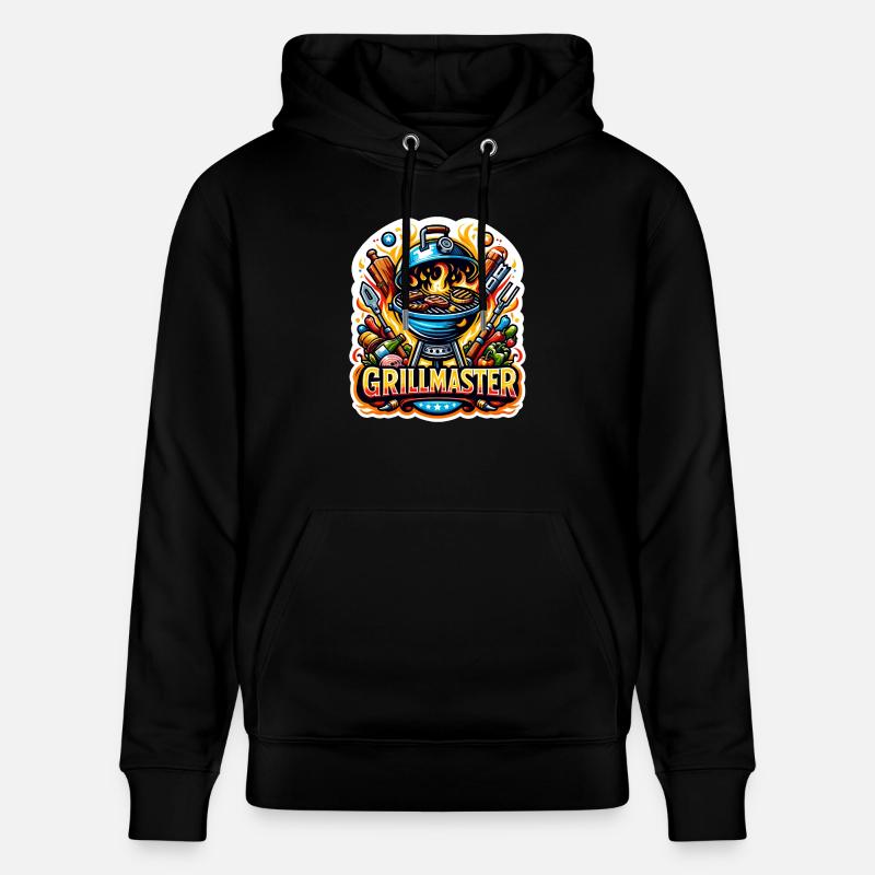 GrillMaster - Illustration de gril - Sweat à capuche bio CRUISER Stanley/Stella Unisexe - noir