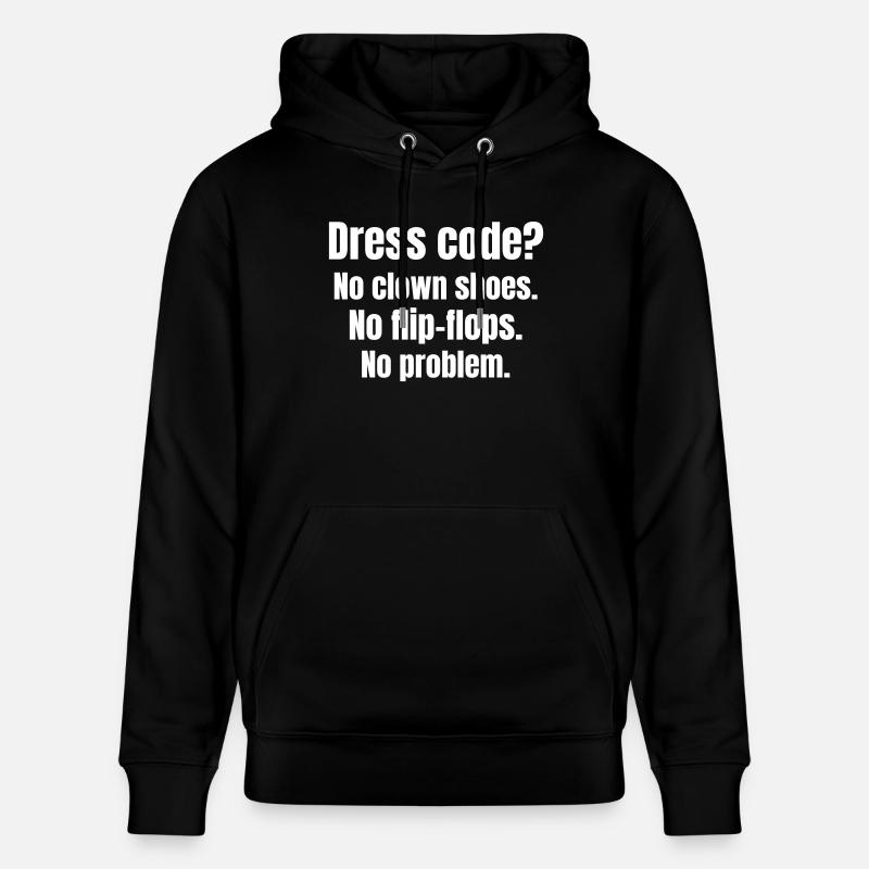 Code vestimentaire du videur - Sweat à capuche bio CRUISER Stanley/Stella Unisexe - noir