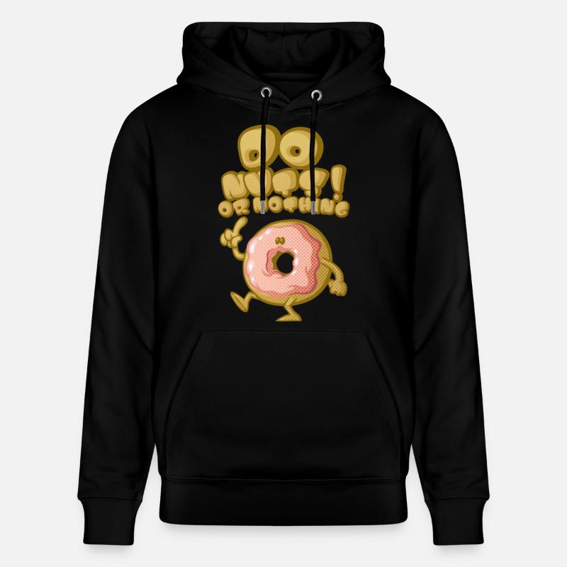 Do nuts - Sweat à capuche bio CRUISER Stanley/Stella Unisexe - noir