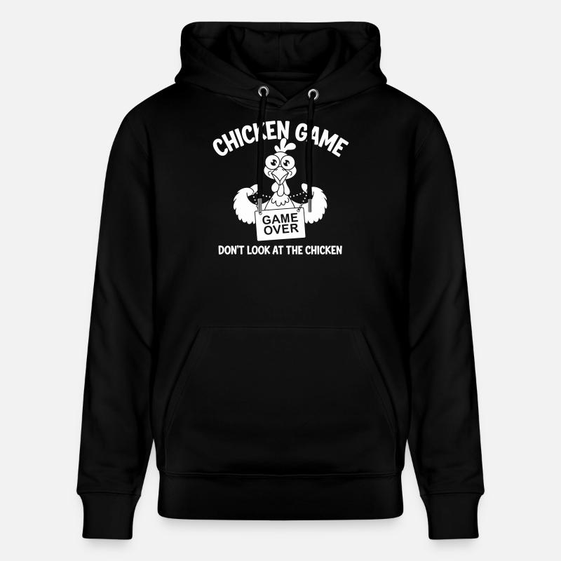 Fin du jeu de poulet - Sweat à capuche bio CRUISER Stanley/Stella Unisexe - noir
