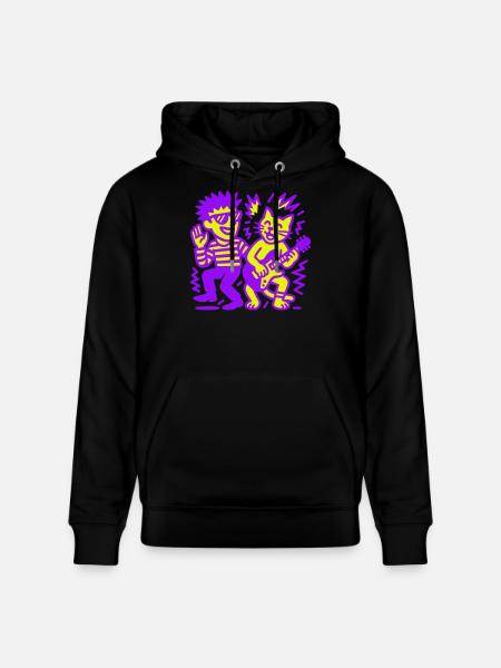 Katzenmusik - Stanley/Stella Unisex Bio-Hoodie CRUISER - Schwarz