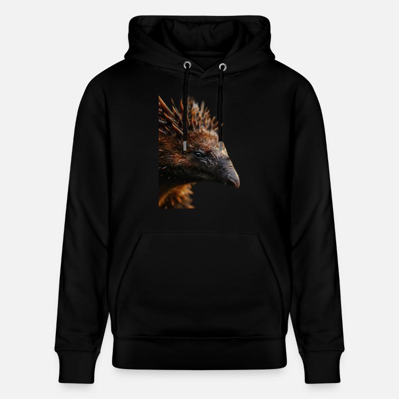 Échidné - Sweat à capuche bio CRUISER Stanley/Stella Unisexe - noir