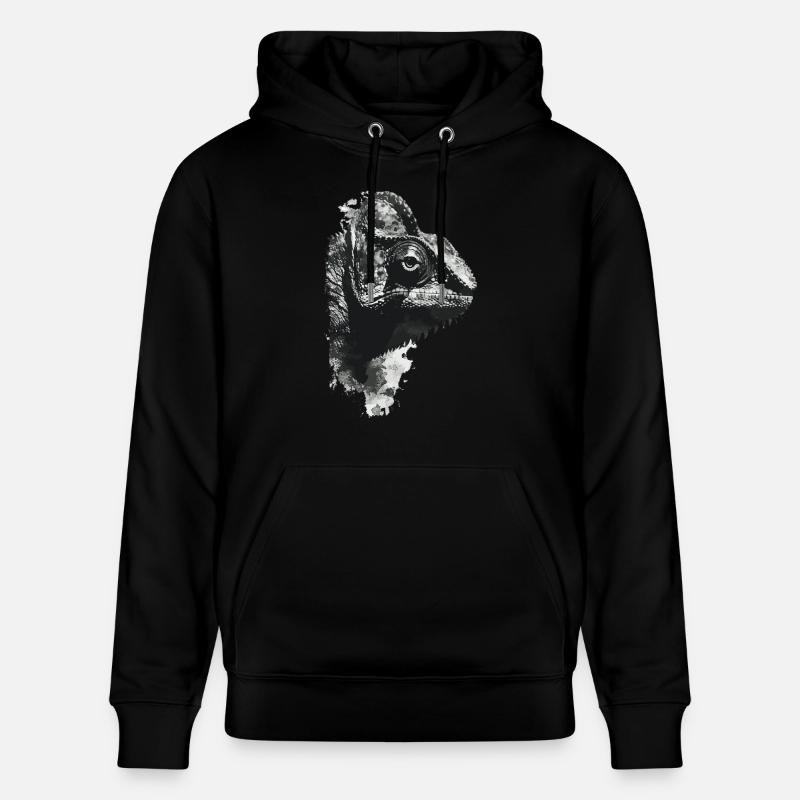 caméléon - Sweat à capuche bio CRUISER Stanley/Stella Unisexe - noir