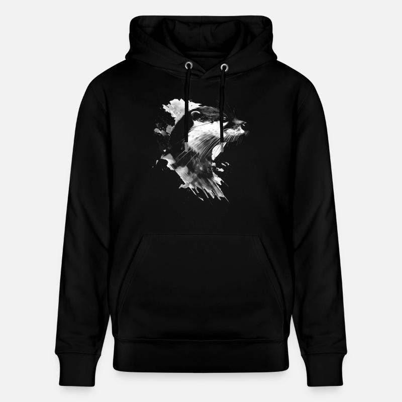 Loutre - Sweat à capuche bio CRUISER Stanley/Stella Unisexe - noir