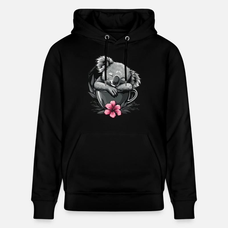 Koala - Sweat à capuche bio CRUISER Stanley/Stella Unisexe - noir