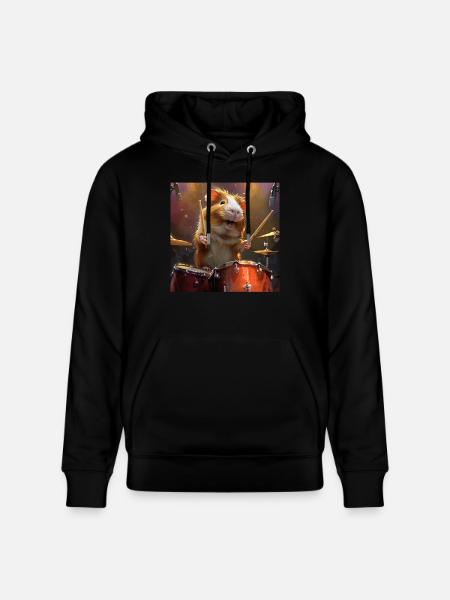 Cobaye - Sweat à capuche bio CRUISER Stanley/Stella Unisexe - noir