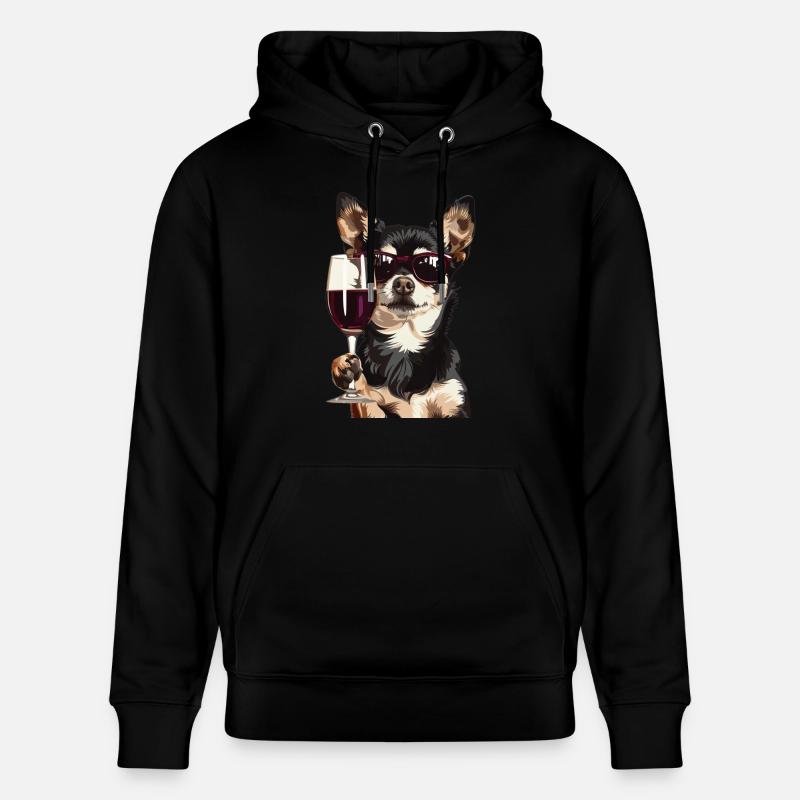 Chihuahua - Sweat à capuche bio CRUISER Stanley/Stella Unisexe - noir