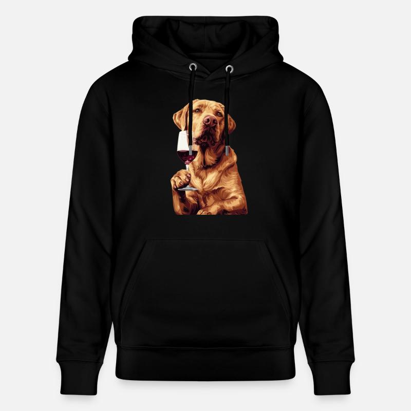 Labrador Retriever - Sweat à capuche bio CRUISER Stanley/Stella Unisexe - noir