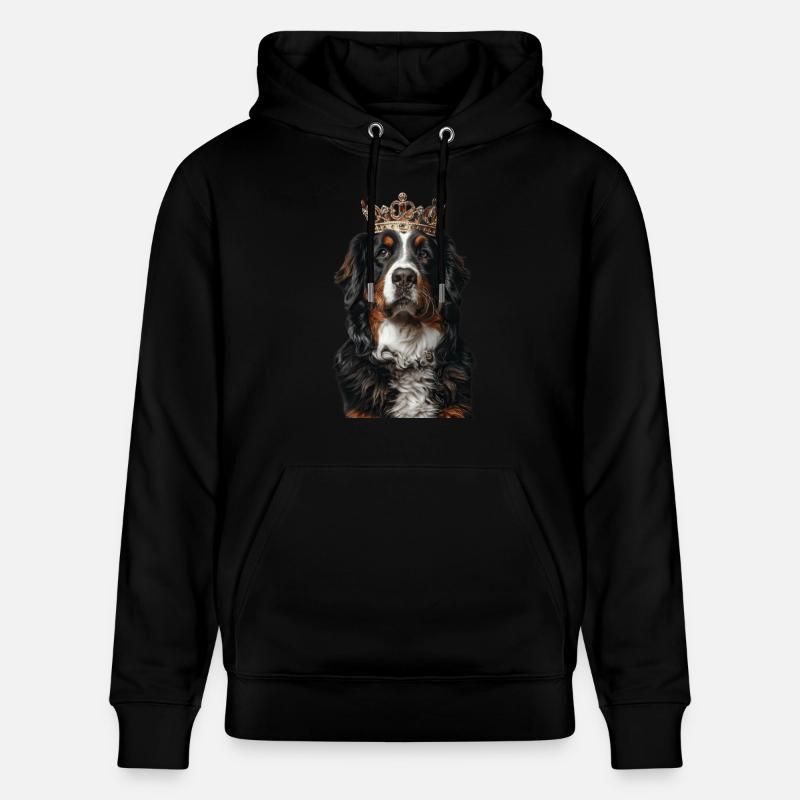 Bouvier bernois - Sweat à capuche bio CRUISER Stanley/Stella Unisexe - noir