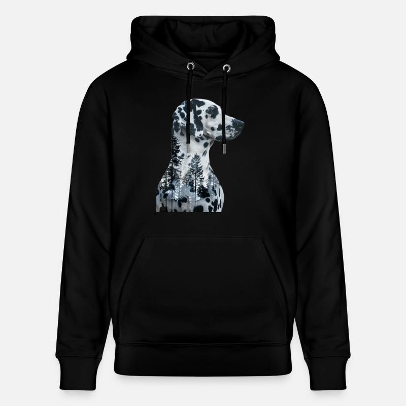 Dalmate - Sweat à capuche bio CRUISER Stanley/Stella Unisexe - noir