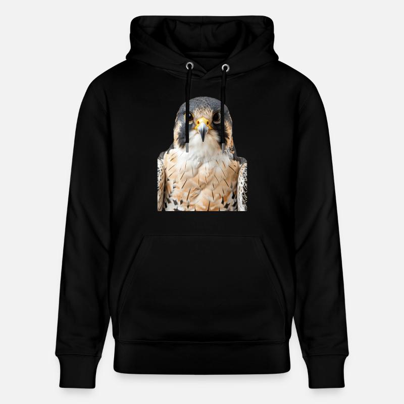 Faucon - Sweat à capuche bio CRUISER Stanley/Stella Unisexe - noir