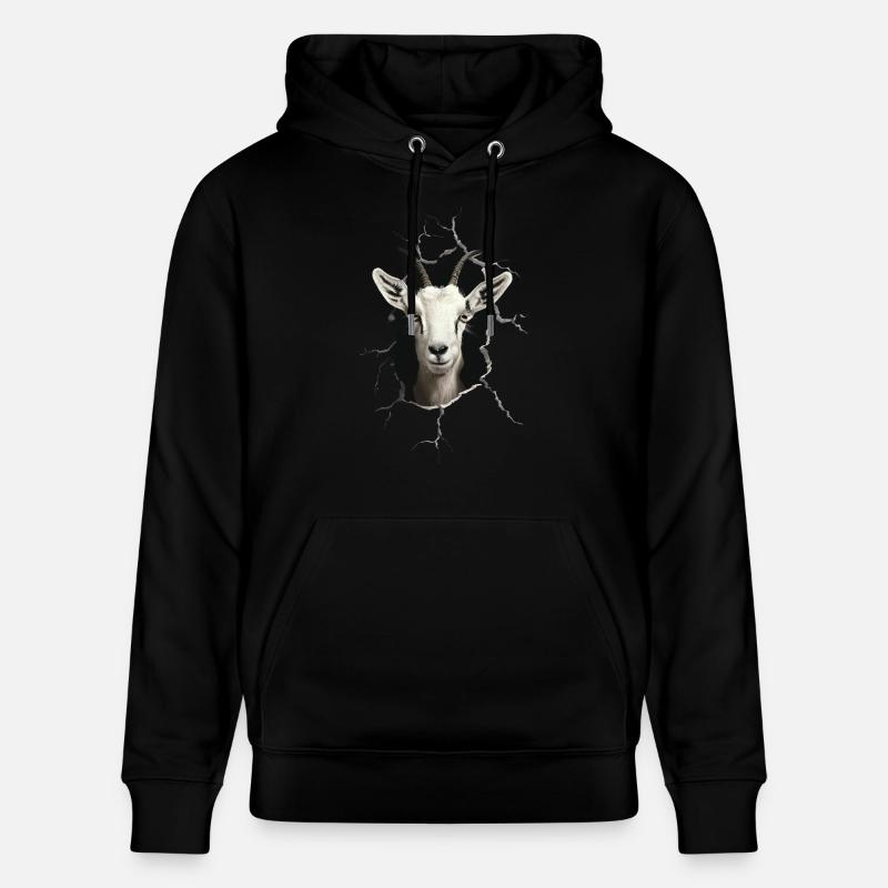 Addax - Sweat à capuche bio CRUISER Stanley/Stella Unisexe - noir