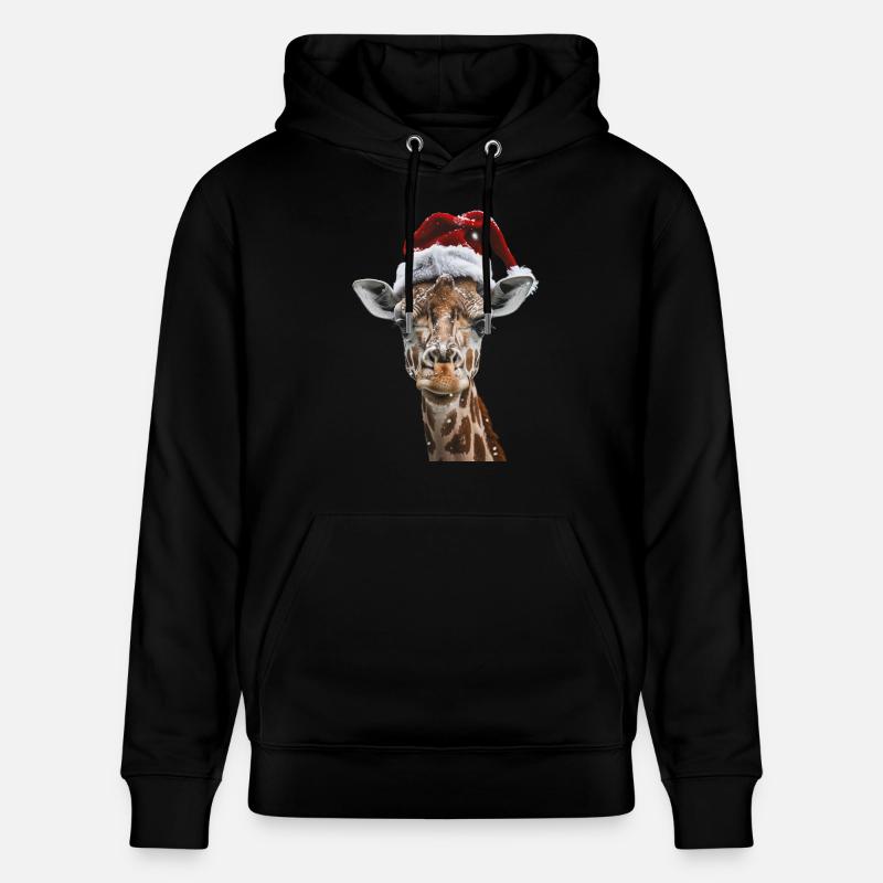 Girafe - Sweat à capuche bio CRUISER Stanley/Stella Unisexe - noir