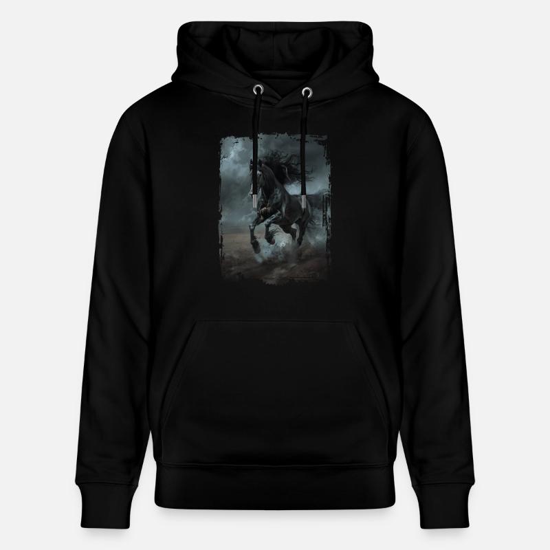 Andalou - Sweat à capuche bio CRUISER Stanley/Stella Unisexe - noir
