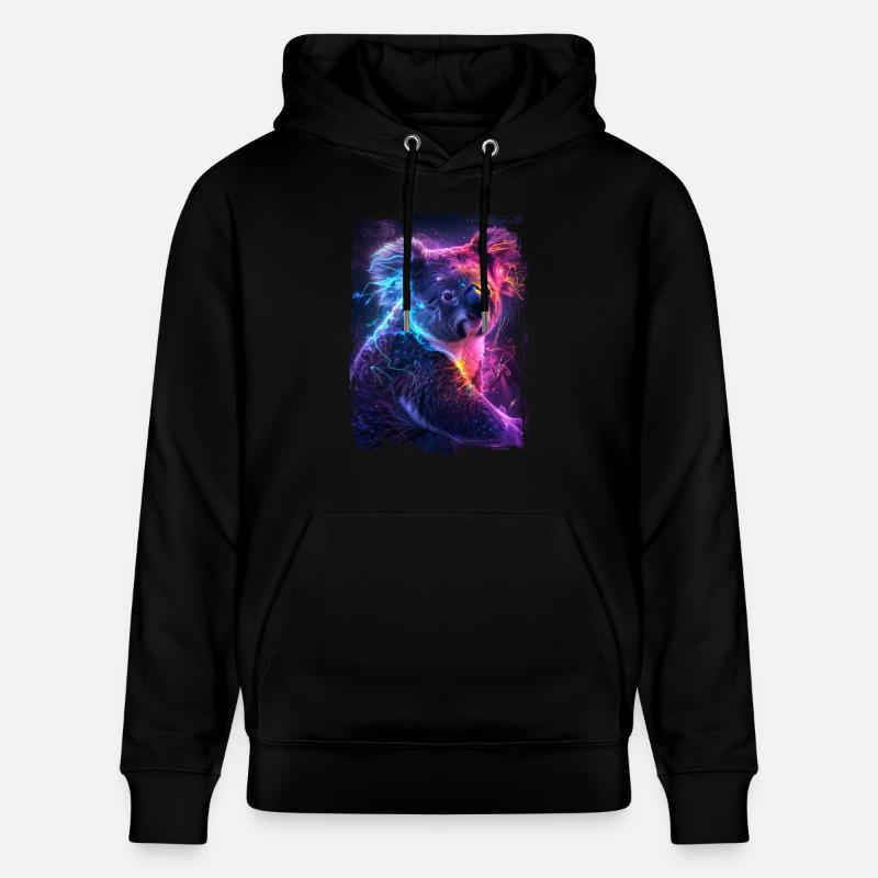 Koala - Sweat à capuche bio CRUISER Stanley/Stella Unisexe - noir