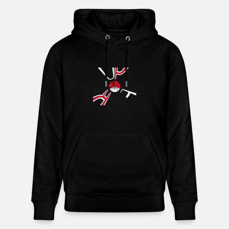 Peru Flagge Lima - Stanley/Stella Unisex Bio-Hoodie CRUISER  - Schwarz