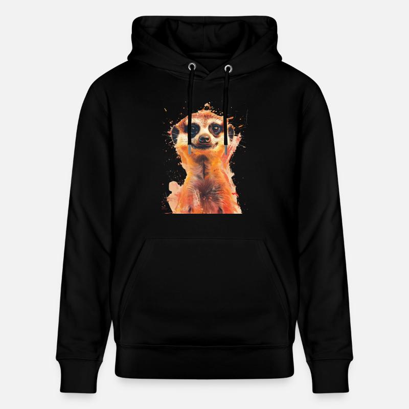 Suricate - Sweat à capuche bio CRUISER Stanley/Stella Unisexe - noir