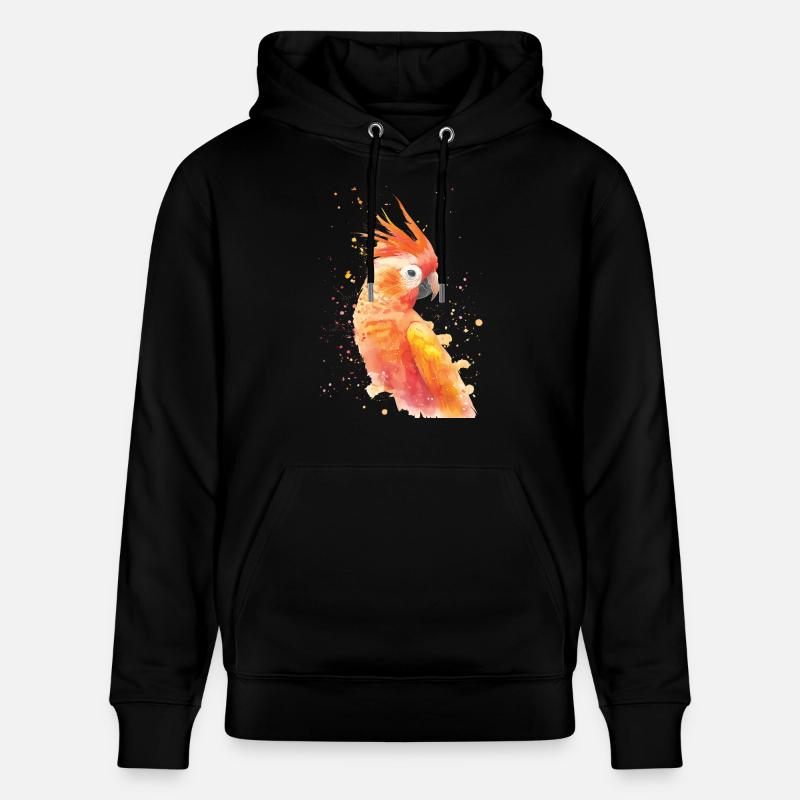 Perroquet - Sweat à capuche bio CRUISER Stanley/Stella Unisexe - noir