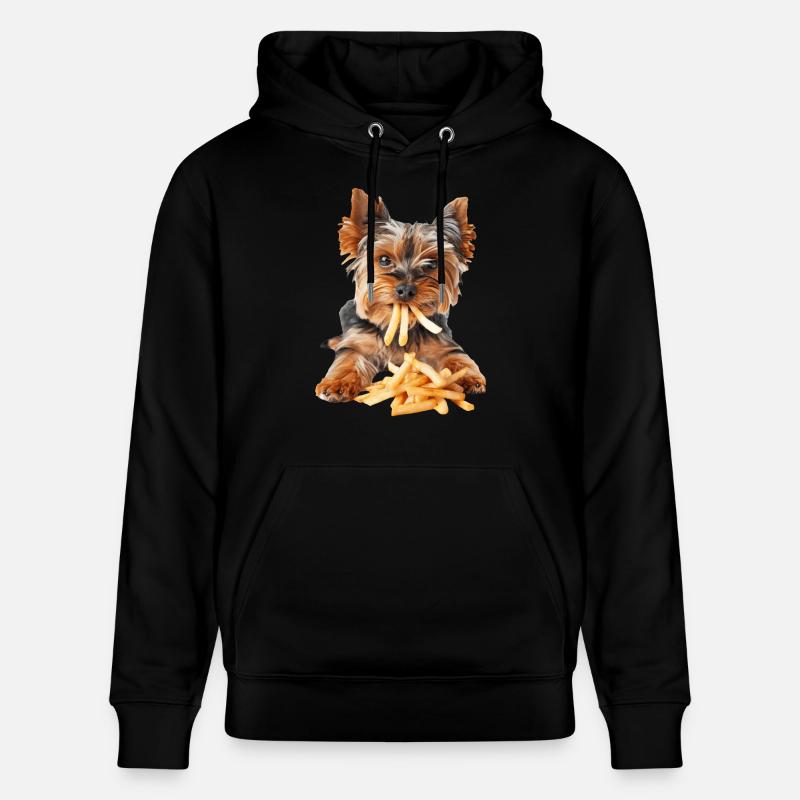 Yorkshire Terrier - Sweat à capuche bio CRUISER Stanley/Stella Unisexe - noir