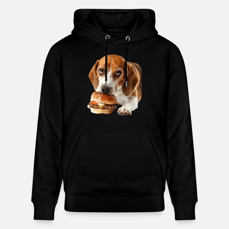 Beagle - Sweat à capuche bio CRUISER Stanley/Stella Unisexe - noir